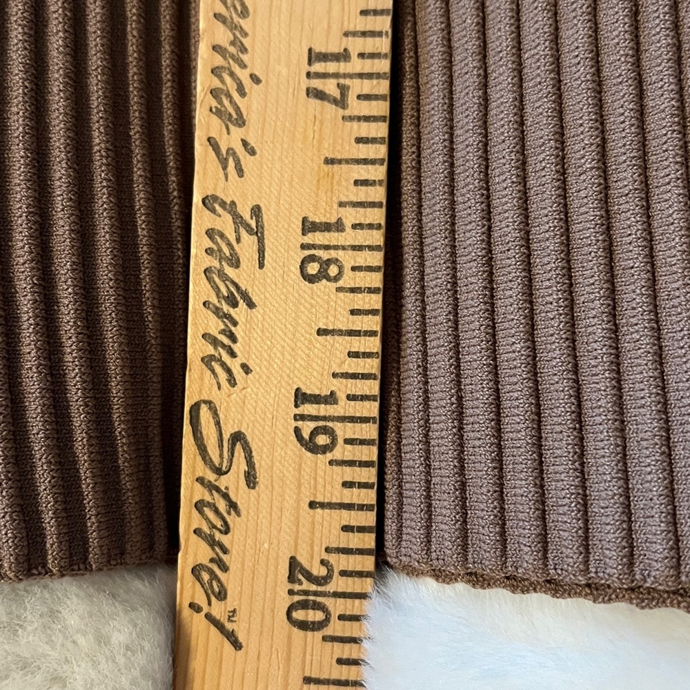 Madewell Ottoman Crop Sweater Tee in Light Umber Brown Size XL - Picture 11 of 13